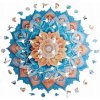 DREVENÉ PUZZLE MODRÁ MANDALA MEGA 650 dielikov 3XL