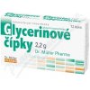 Dr. Müller Glycerínové čípky 2,2 g sup 12 ks