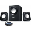 Reproduktory Genius SW-2.1 300 Ver. II/ 2.1/10W, čierna