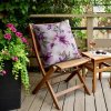 Eurofirany Záhradná nepremokavá obliečka na vankúšik GARDEN 29G ružová Polyester 45x45 cm