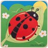 Bigjigs Toys Vkladacie puzzle životné cykly Lienka