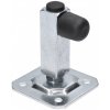 BranyPosuvne.sk Variabilný doraz pre posuvné brány s podstavou 100x100mm, pozinkovaný