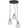 Luminex Luster na lanku BANCO 3xE27/60W/230V okrúhly číra LU1751 + záruka 3 roky zadarmo