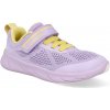 Barefoot detské tenisky Geox - J Foot-run lila/LT žltá fialová