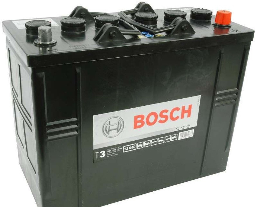 Bosch T3 12V 125Ah 720A 0 092 T30 400