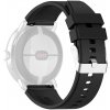 Techsuit - Watchband 20mm (W026) remienok pre Samsung Galaxy Watch 4 / 5 / Active 2, Huawei Watch GT 3 (42 mm) / GT 3 Pro (43 mm) – čierny KF2311510
