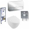 VILLEROY & BOCH Subway 2.0 predstenový set modul ViConnect, WC misa DirectFlush, sedátko SoftClosing, tlačítko chróm 5614R2R1SE