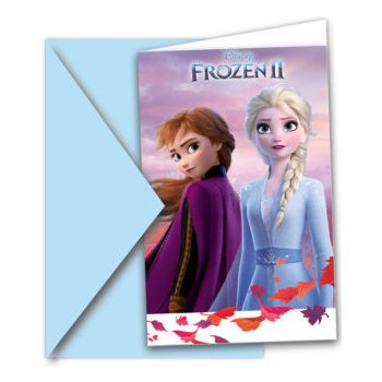 Procos Pozvánky Frozen II s obálkami