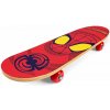 Skateboard Spiderman, červený