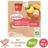 Babybio vrecúško jablko marhuľa banán 4 x 90 g