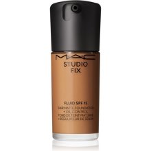 MAC Cosmetics Studio Fix Fluid SPF15 24HR Matte Foundation + Oil Control zmatňujúci make-up SPF15 NW40 30 ml