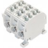 Rozbočovacia krytá svorka AL/CU 3P 6x25 -> 6x16 HLAK25/16 3 3G sivá HORA