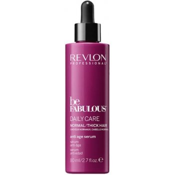 Revlon Be Fabulous Anti Age Serum For Normal/Thick Hair vlasové sérum s anti-age účinkem 80 ml