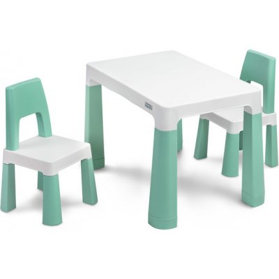 Toyz Detský stôl a stoličky Monti Mint