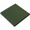 SK Profilovaná gumená dlažba Pin-Hole 500x500x40mm zelená m²