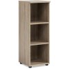 Policová skriňa BASIC, otvorená, 40x40x111,7cm, dub Sonoma