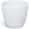 Kvetináč plast biely Prosperplast 23,8 cm x 23,8 x 17 cm