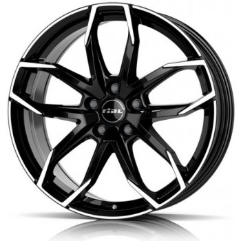 RIAL Lucca 6.5x16 5x112 ET46 black polished