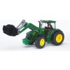 BRUDER 3051 Traktor John Deere 7930 s čelným nakladačom 1:16