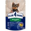 CLUB 4 PAWS Premium S kačicou v želé pre šteniatka miniatúrnych a malých plemien 100 g (4613)