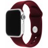 FIXED Silicone Strap na Apple Watch 38 mm/40 mm červený FIXSST-436-WIRD