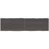 Stolová doska tmavohnedá 180x50x(2-6)cm ošetrený masív hrany