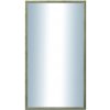DANTIK - Zrkadlo v rámu, rozmer s rámom 50x90 cm z lišty Y-ka zelená linka (3126)