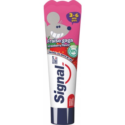 Signal Kids Strawberry 3-6 let zubní pasta pro děti 50 ml
