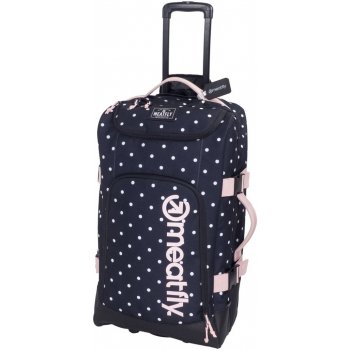 Meatfly Contin Trolley Bag white dot/powder pink 100 l