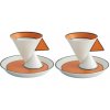 Vista Alegre - set 2 ks espresso šálka + podšálka - Jazz