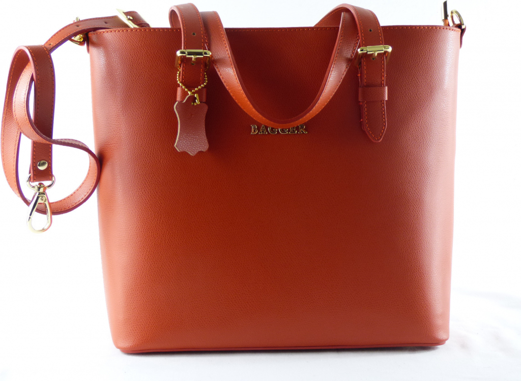Kožená dámska kabelka BAGGER 0076 oranžová od 89,1 € - Heureka.sk