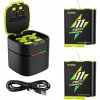 TelesinFast charge box + 2 batteries for GoPro Hero 9/10/11 GP-FCK-B11