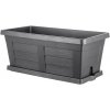 Bama truhlík Legno antracit, 80 x 40 x 35 cm, 80 cm