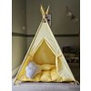 YokoTower Teepee stan Wigwam set žltá