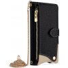 Peňaženkové puzdro Chain Wallet Case čierne – Samsung Galaxy A17 5G