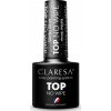 Claresa Gél lak Top No Wipe Glitter Silver 5 g