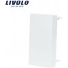 Záslepka , polmodul, biela (LIVOLO)