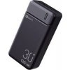 C-TECH Powerbanka 30000mAh, Li-Pol, 20W, USB-C/USB-A/micro USB