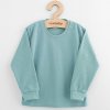 Detské bavlnené tričko s dlhým rukávom New Baby Kindergarten iceberg - 104 (3-4r)