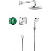 Hansgrohe Croma Select E - Sprchový set 180 s termostatom Ecostat E, 2 prúdy, chróm 27294000