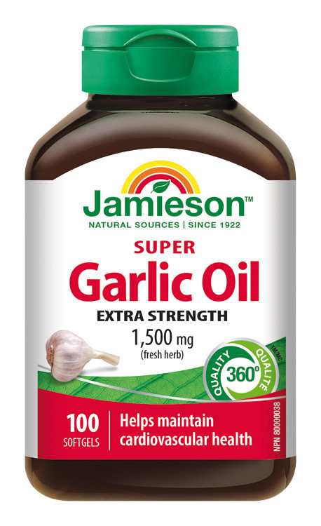 Jamieson Super Garlic Oil 100 kapsúl