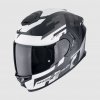 SCORPION prilba na motocykel EXO-GT SP AIR TORNADO (čierna matná/strieborná), S