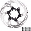 Brzdový kotouč Force 140 mm, 6 děr, černý