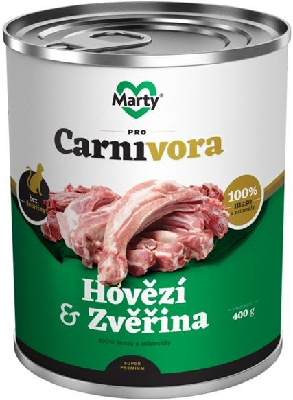 MARTY ProCarnivora hovezí zver 400 g