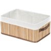 Compactor Bambusový úložný košík 32 x 25 x 15 cm