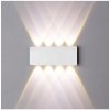Top Light Top Light - LED Vonkajšie nástenné svietidlo LED/8W/230V IP44 4000K biela TP1766 + záruka 3 roky zadarmo + záruka 3 roky zadarmo