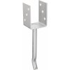 LUX Kotviaca pätka tvar U s tŕňom do kameňa 200 mm x 71 mm x 60 mm oceľ