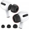AppleMix AHASTYLE Náhradné slúchadlá do uší pre Apple AirPods Pro - Pamäťová pena - Čierne - Veľkosť L
