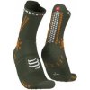 COMPRESSPORT PRO RACING SOCKS V4.0 TRAIL RF green/dk cheddar T1 podkolenky