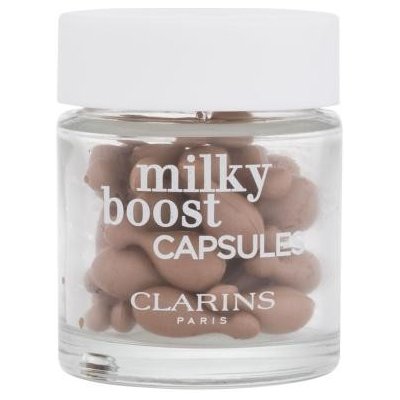 Clarins Milky Boost Capsules rozjasňující a vyživující make-up v kapslích 03.5 30 x 0,2 ml